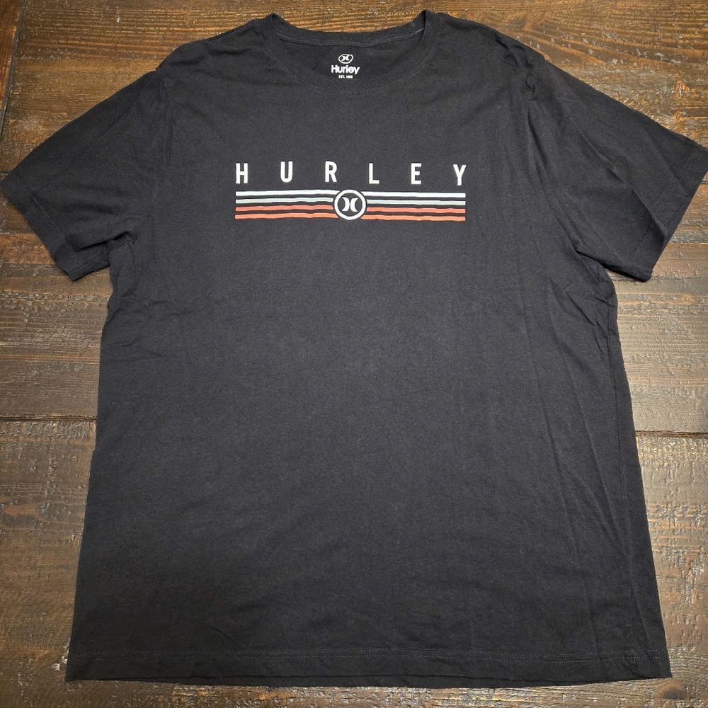 Hurley Men's Black Size XL tee shirt